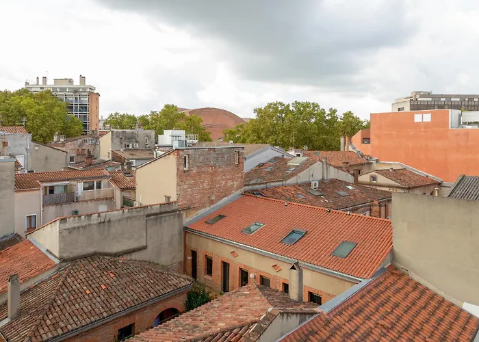 Апартаменты Sky View Тулуза